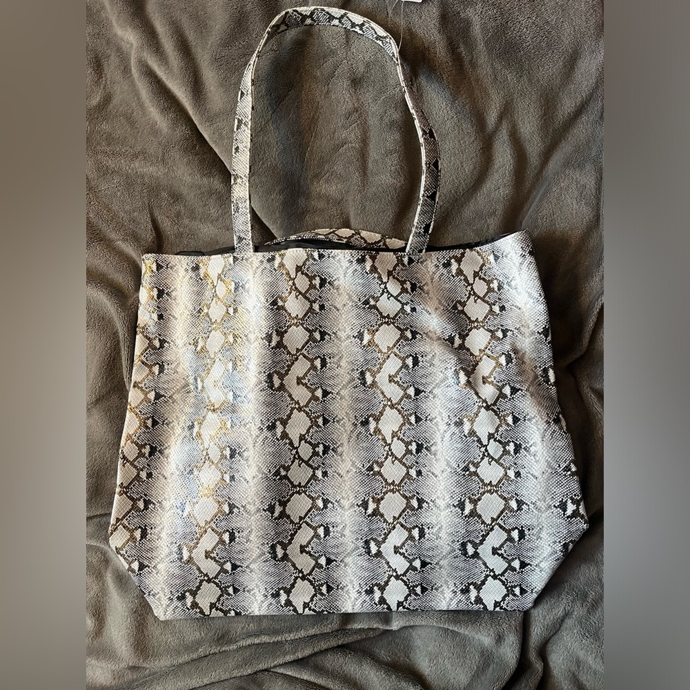 Saks 5th Avenue Snake Print Purse
